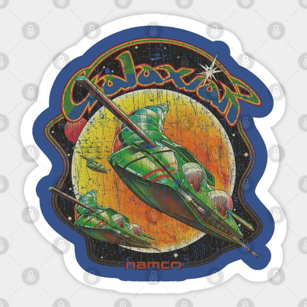 Galaxian Invasion 1979 Sticker by JCD666